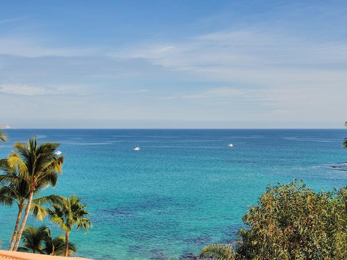 High-end property with beach